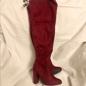 Size 8W Over The Knee Boots